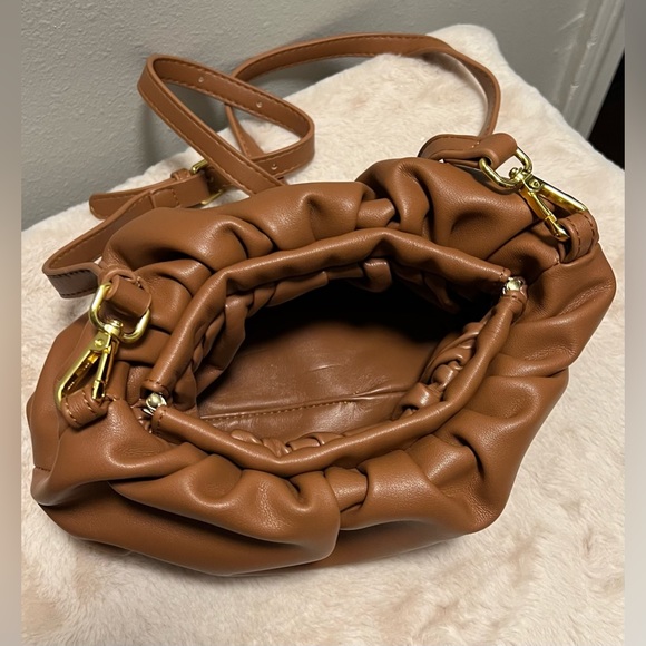 Faux Leather Dumpling Bag - Picture 2 of 2